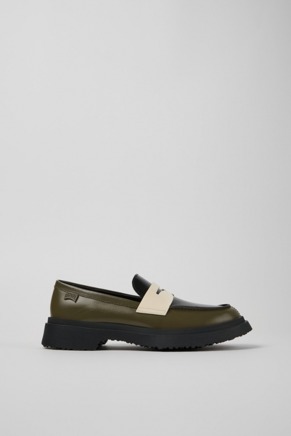 Neu Eingetroffen Camper Twins - Mehrfarbige Lederballerinas/Mokassins für Damen. Neu Eingetroffen Camper Twins - Mehrfarbige Lederballerinas/Mokassins für Damen.