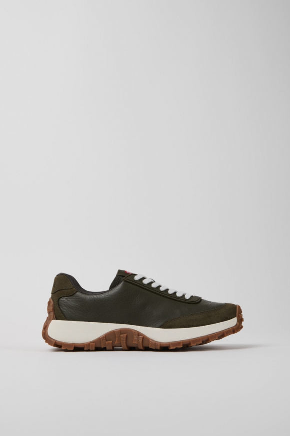 Neu Eingetroffen Camper Drift Trail VIBRAM - Grüner Damensneaker aus Leder und Nubukleder Neu Eingetroffen Camper Drift Trail VIBRAM - Grüner Damensneaker aus Leder und Nubukleder