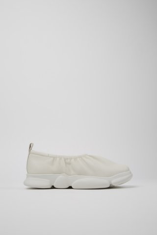 Neu Eingetroffen Camper Karst - Weißer Frauenschuh aus Leder. Neu Eingetroffen Camper Karst - Weißer Frauenschuh aus Leder.