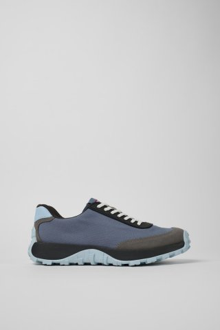 Neu Eingetroffen Camper Drift Trail VIBRAM - Grauer Herrensneaker aus Textil/Nubukleder