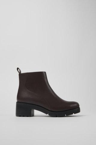 Neu Eingetroffen Camper Wanda - Braune Lederstiefelette für Damen. Neu Eingetroffen Camper Wanda - Braune Lederstiefelette für Damen.