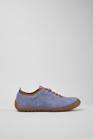 Neu Eingetroffen Camper Peu Path - Blauer Damensneaker aus Nubukleder. Neu Eingetroffen Camper Peu Path - Blauer Damensneaker aus Nubukleder.