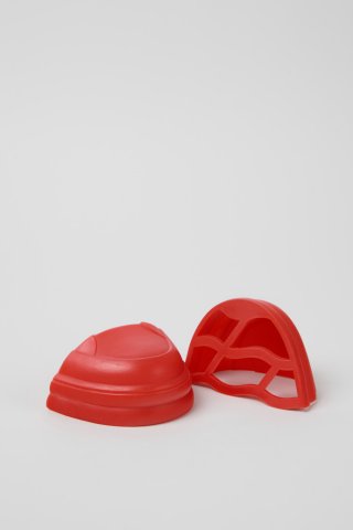 Neu Eingetroffen Camper Junction Runner Toe Caps - Zehenaufsätze aus Gummi in Rot.