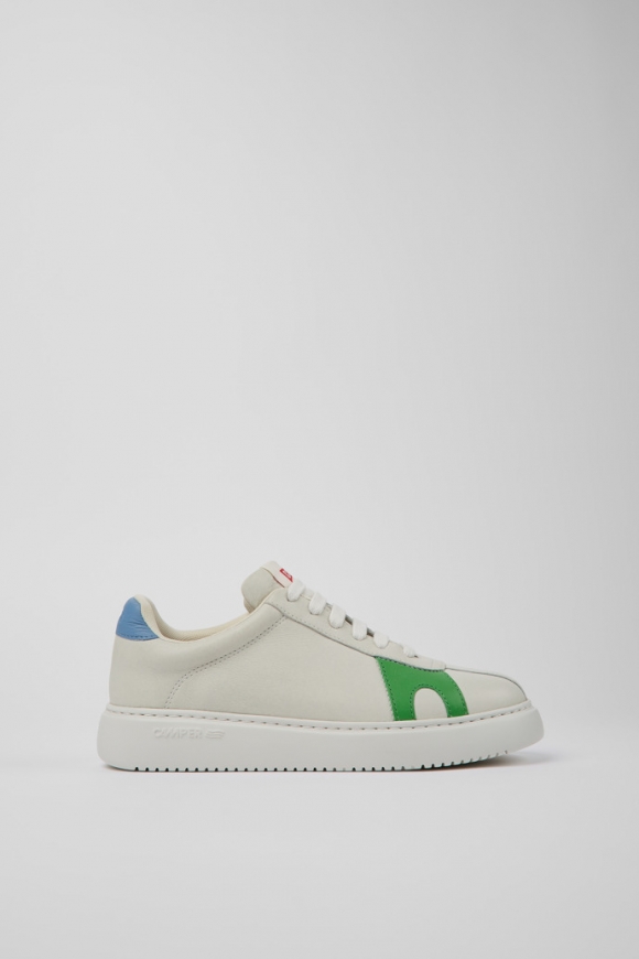 Neu Eingetroffen Camper Twins - Weiße Ledersneaker für Damen Neu Eingetroffen Camper Twins - Weiße Ledersneaker für Damen