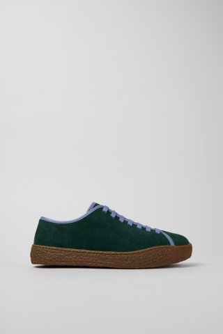 Neu Eingetroffen Camper Peu Terreno - Mehrfarbiger Herrenschuh aus Leder und Veloursleder. Neu Eingetroffen Camper Peu Terreno - Mehrfarbiger Herrenschuh aus Leder und Veloursleder.
