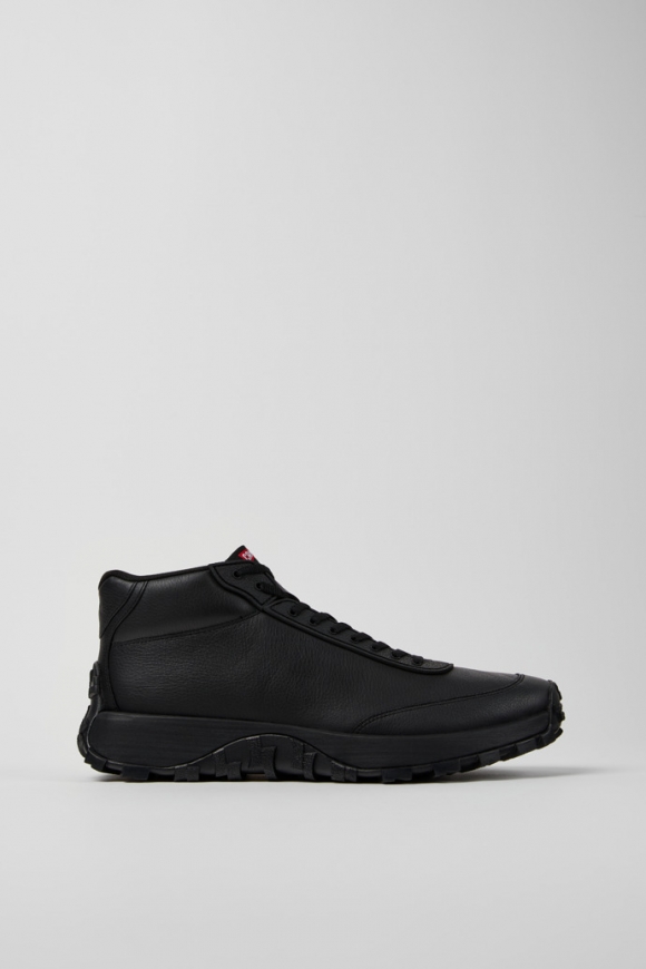 Neu Eingetroffen Camper Drift Trail - Schwarzer High-Top-Sneaker für Herren aus Leder.