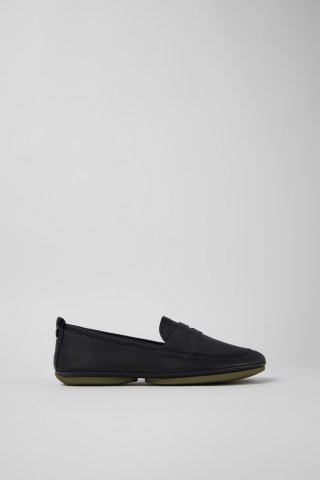 Neu Eingetroffen Camper Right - Schwarze Lederloafer für Damen