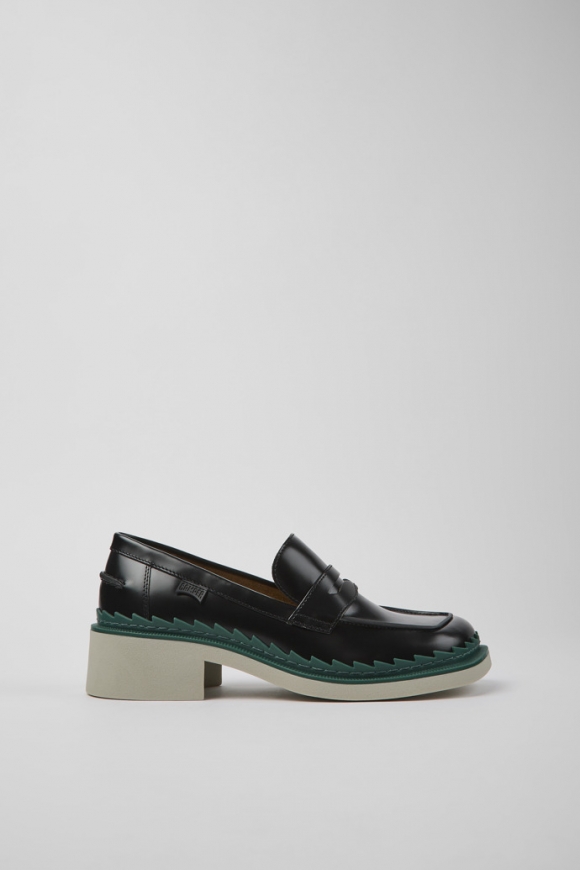 Neu Eingetroffen Camper Taylor - Schwarzer Damenloafer aus Leder Neu Eingetroffen Camper Taylor - Schwarzer Damenloafer aus Leder
