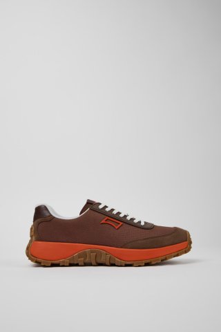 Neu Eingetroffen Camper Drift Trail - Brauner Herrensneaker aus Textil und Nubukleder.