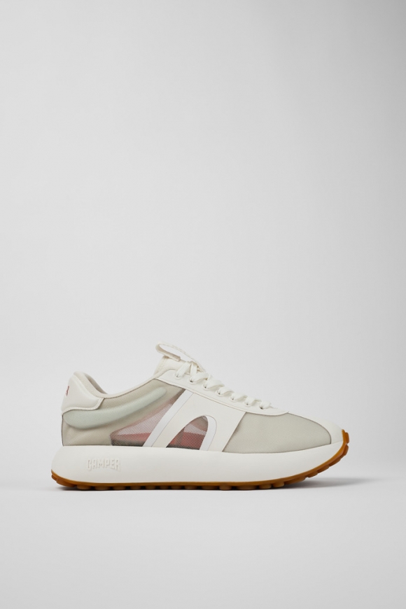Neu Eingetroffen Camper Pelotas Athens - Weißer Herrensneaker aus Textil Neu Eingetroffen Camper Pelotas Athens - Weißer Herrensneaker aus Textil