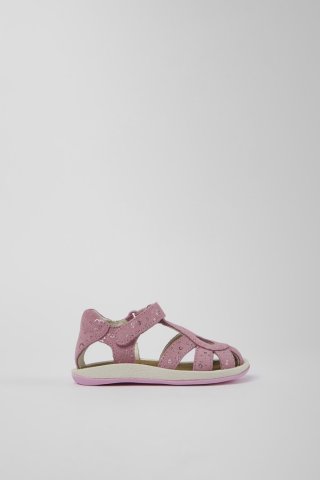 Neu Eingetroffen Camper Bicho - Rosafarbene Sandalen aus Nubukleder