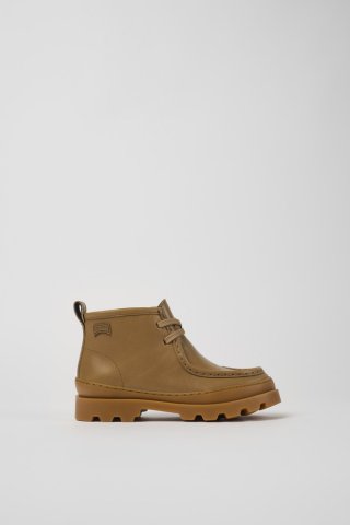 Neu Eingetroffen Camper Brutus - Braune Kinderstiefelette aus Leder