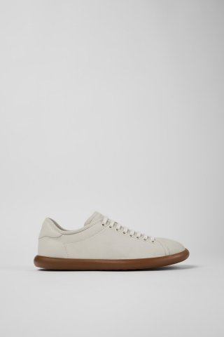 Neu Eingetroffen Camper Pelotas Soller - Weißer Damensneaker aus Leder.