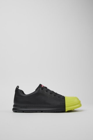 Neu Eingetroffen Camper Junction Runner - Schwarzer Ledersneaker Neu Eingetroffen Camper Junction Runner - Schwarzer Ledersneaker