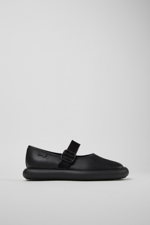Neu Eingetroffen Camper Onda - Schwarzer Frauenschuh aus Leder. Neu Eingetroffen Camper Onda - Schwarzer Frauenschuh aus Leder.