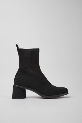 Neu Eingetroffen Camper Kiara TENCEL® - Schwarzer Damenstiefel aus Textil