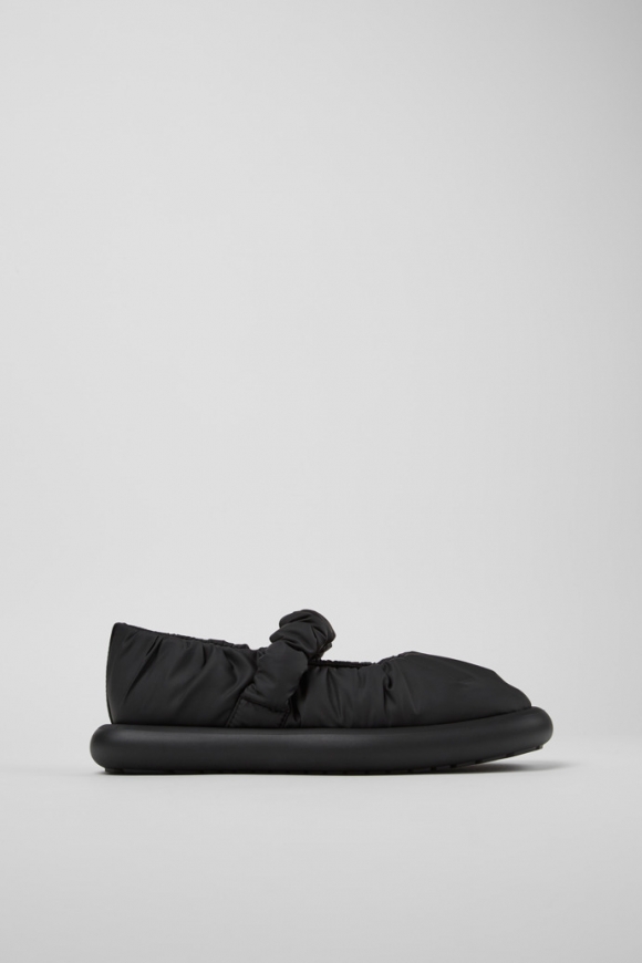 Neu Eingetroffen Camper Onda - Schwarzer Mary Jane-Damenschuh aus Textil Neu Eingetroffen Camper Onda - Schwarzer Mary Jane-Damenschuh aus Textil