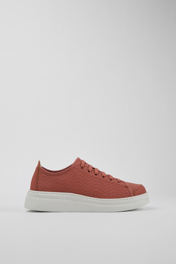 Neu Eingetroffen Camper Runner - Roter Ledersneaker für Damen Neu Eingetroffen Camper Runner - Roter Ledersneaker für Damen