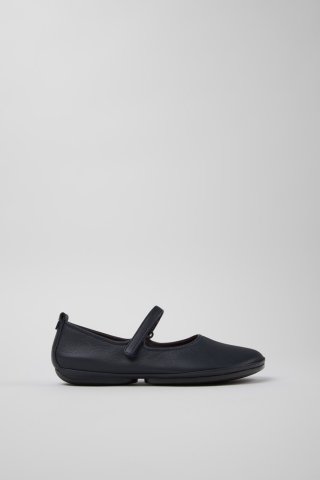 Neu Eingetroffen Camper Right - Blaue Leder-Damenschuhe. Neu Eingetroffen Camper Right - Blaue Leder-Damenschuhe.