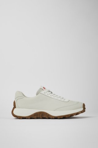 Neu Eingetroffen Camper Drift Trail - Weißer Herrensneaker aus Leder.