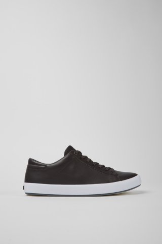 Neu Eingetroffen Camper Andratx - Brauner Herrensneaker aus Leder