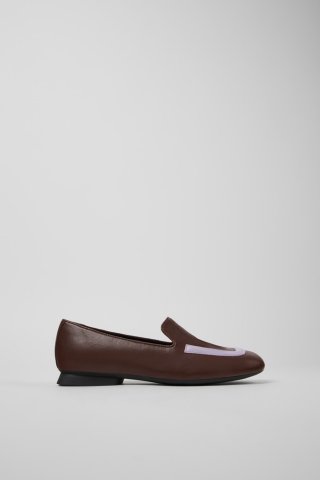 Neu Eingetroffen Camper Twins - Braune Damenballerinas aus Leder Neu Eingetroffen Camper Twins - Braune Damenballerinas aus Leder