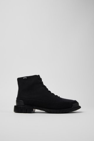 Neu Eingetroffen Camper Pix TENCEL® - Schwarze Damenstiefelette aus Textil
