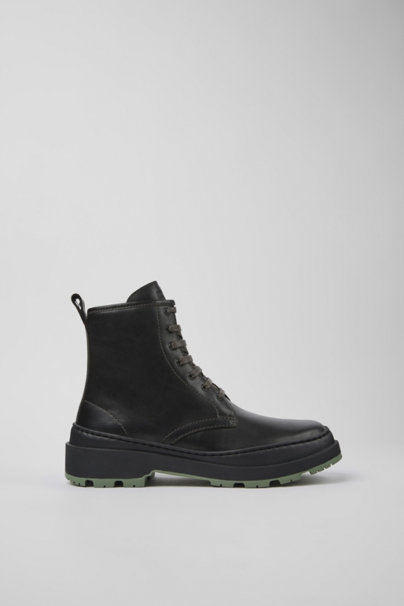 Neu Eingetroffen Camper Brutus Trek MICHELIN - Grauer Damenstiefel aus Leder