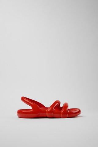 Neu Eingetroffen Camper Kobarah Flat - Rote Sandalen.