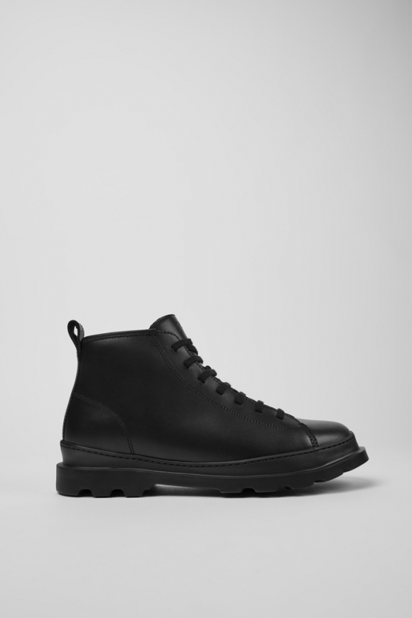 Neu Eingetroffen Camper Brutus - Schwarze Herrenstiefelette aus Leder Neu Eingetroffen Camper Brutus - Schwarze Herrenstiefelette aus Leder