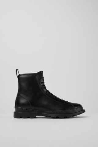 Neu Eingetroffen Camper Brutus - Schwarzer Herrenstiefel aus Leder.