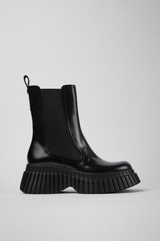 Neu Eingetroffen Camper BCN - Schwarzer Chelseastiefel für Damen aus Leder