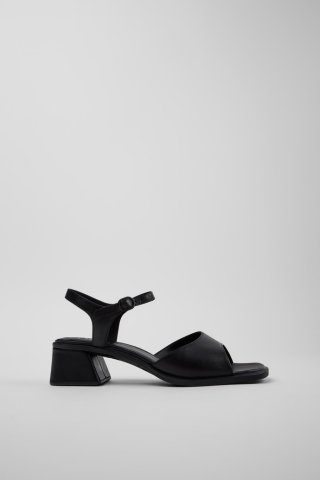 Neu Eingetroffen Camper Kora Sandal - Schwarze Ledersandale für Damen. Neu Eingetroffen Camper Kora Sandal - Schwarze Ledersandale für Damen.