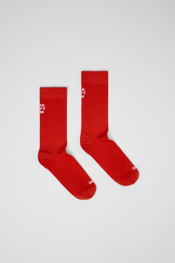 Neu Eingetroffen Camper Socks PYRATEX - Rote mittellange Socken aus Seacell Neu Eingetroffen Camper Socks PYRATEX - Rote mittellange Socken aus Seacell