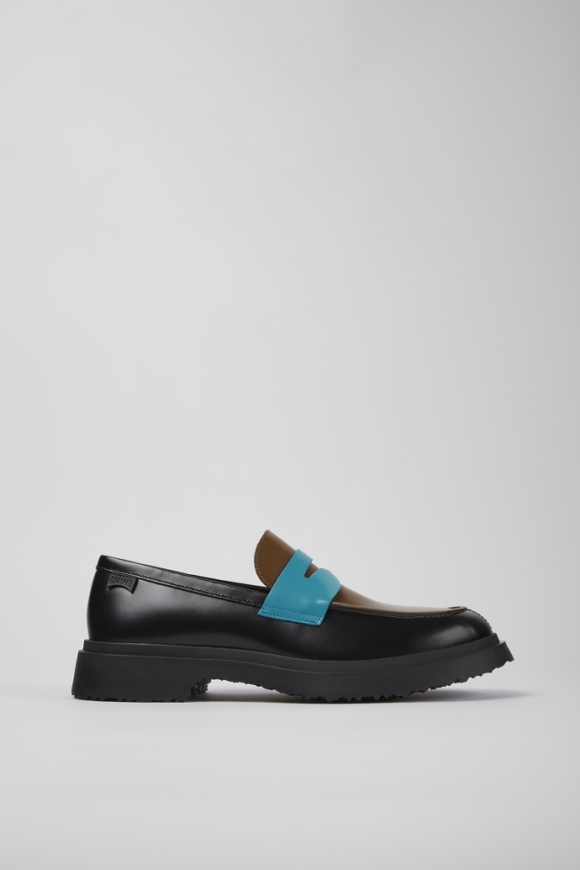 Neu Eingetroffen Camper Twins - Mehrfarbiger Herrenloafer aus Leder Neu Eingetroffen Camper Twins - Mehrfarbiger Herrenloafer aus Leder