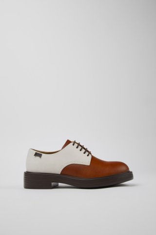 Neu Eingetroffen Camper Twins - Mehrfarbige Damenschuhe aus Leder und Nubukleder.