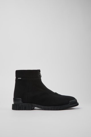 Neu Eingetroffen Camper Pix - Schwarzer Mittelstiefel aus Textil für Herren.