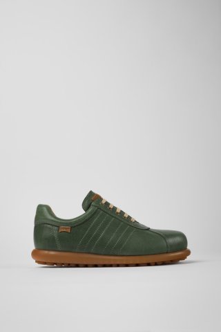 Neu Eingetroffen Camper Pelotas - Grüner Herrenschuh aus pflanzlich gegerbtem Leder
