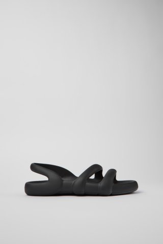 Neu Eingetroffen Camper Kobarah Flat Wide - Schwarze Sandalen EXTRALIGHT für Herren.