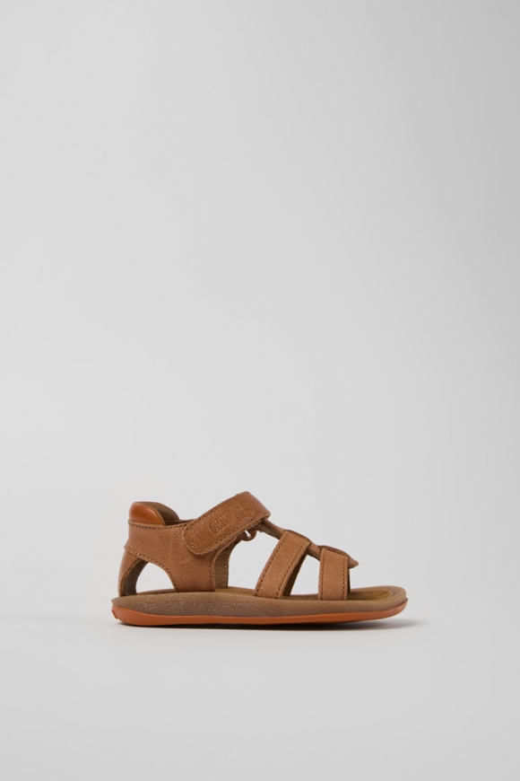 Neu Eingetroffen Camper Bicho - Mehrfarbige Kindersandalen aus Leder.