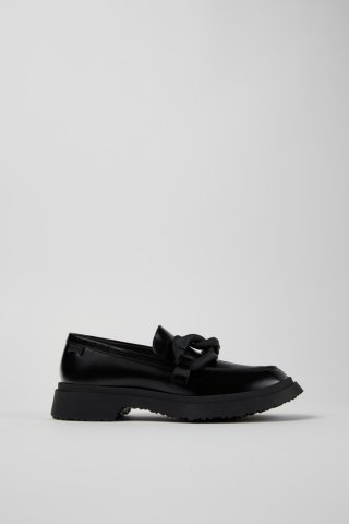 Neu Eingetroffen Camper Walden - Schwarze Lederwomen's Moccasin/Ballerina. Neu Eingetroffen Camper Walden - Schwarze Lederwomen's Moccasin/Ballerina.