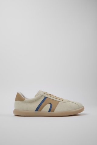 Neu Eingetroffen Camper Pelotas Soller - Mehrfarbiger Herrensneaker aus Nubukleder und Leder.