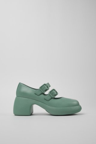 Neu Eingetroffen Camper Thelma - Grüne Lederschuhe für Damen. Neu Eingetroffen Camper Thelma - Grüne Lederschuhe für Damen.
