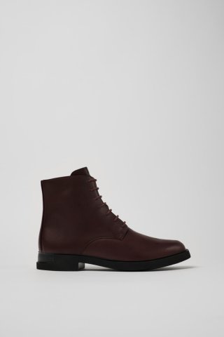 Neu Eingetroffen Camper Iman - Weinroter Damenschnürstiefel aus Leder