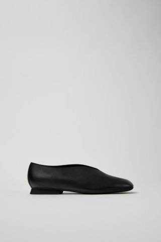Neu Eingetroffen Camper Casi Myra - Schwarzer Lederschuh für Damen.