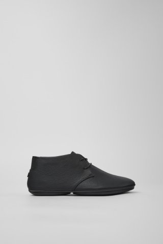 Neu Eingetroffen Camper Right Nina - Schwarze Lederstiefeletten für Damen.