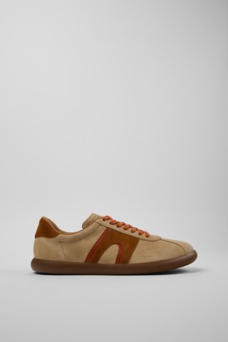 Neu Eingetroffen Camper Twins - Mehrfarbiger Herrensneaker aus Nubukleder.