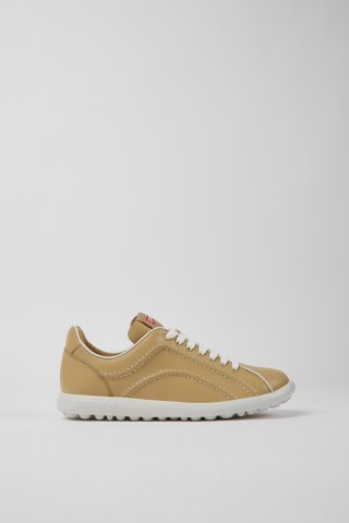 Neu Eingetroffen Camper Pelotas XLite - Beiger Damensneaker aus Leder