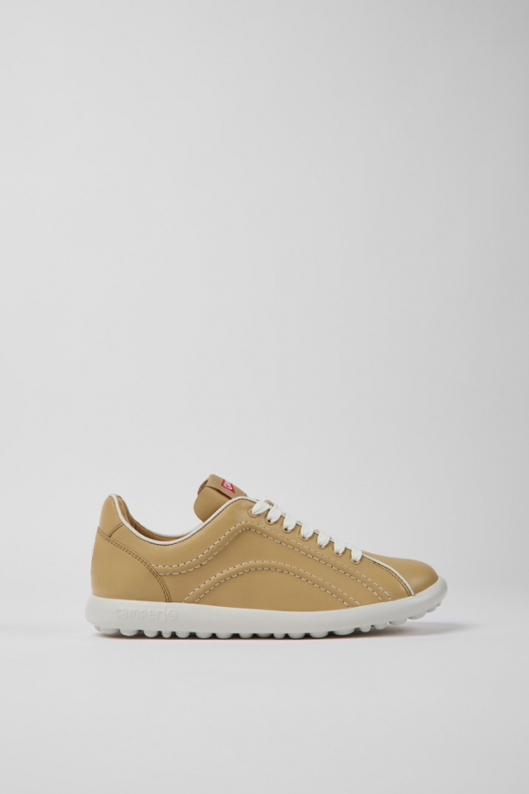 Neu Eingetroffen Camper Pelotas XLite - Beiger Damensneaker aus Leder