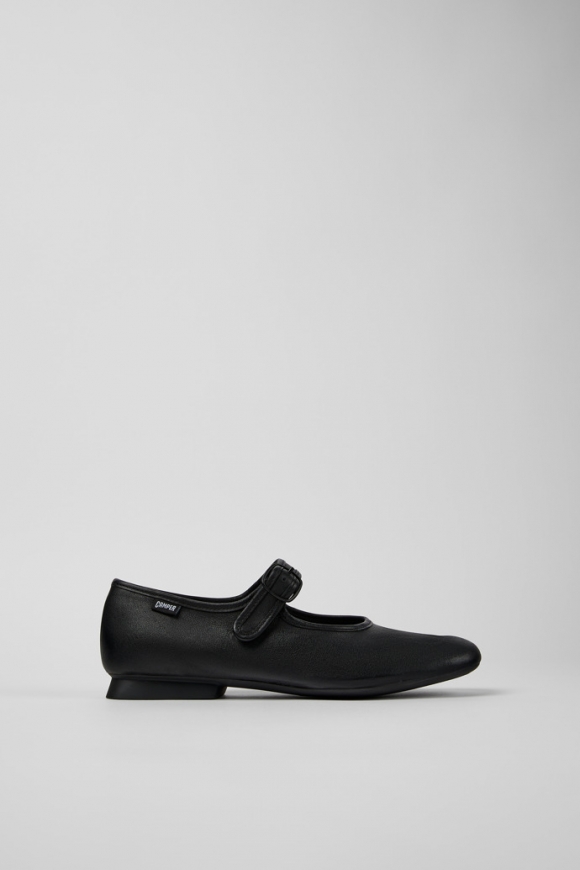 Neu Eingetroffen Camper Casi Myra - Schwarzer Lederschuh für Damen. Neu Eingetroffen Camper Casi Myra - Schwarzer Lederschuh für Damen.